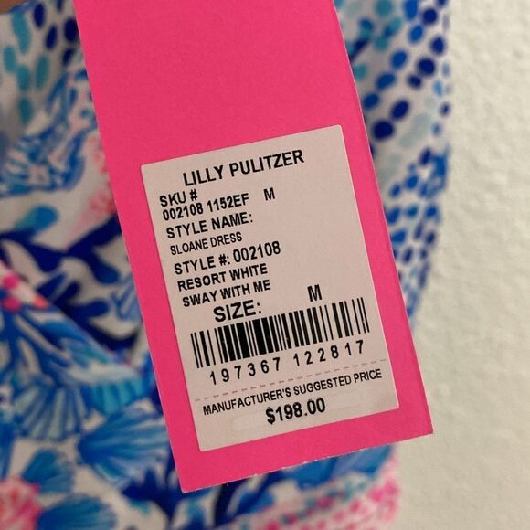 NWT- Lilly Pulitzer-SLOANE Maxi Dress- Resort white-Sway with me - Picture 9 of 10
